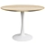 Modern Circle Dining Table 3D model small image 1