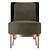 Elegant Minotti Fabric Armchair 3D model small image 6