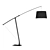 Contemporary Tilt-Adjustable Floor Lamp 3D model small image 1