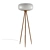 3-Wood Upright Floor Lamp 3D model small image 1