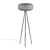 3-Wood Upright Floor Lamp 3D model small image 2