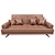 Armonico Relaxing Reading Television Sofa 3D model small image 4