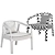 Orchid Edition Chair: Sleek Elegance 3D model small image 5