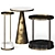 Elegant Home Accent Set: Odesa & Lark 3D model small image 1