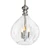 Sleek Brushed Nickel Pendant 3D model small image 1