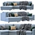 Timeless Elegance - Prostoria Classic Sectional 3D model small image 4