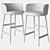 Colette Stool: Sophisticated Elegance for Any Space 3D model small image 3