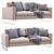 Luxury Leather Sofa - Prostoria Elegance 3D model small image 4