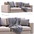 Luxury Leather Sofa - Prostoria Elegance 3D model small image 5