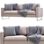 Luxury Leather Sofa - Prostoria Elegance 3D model small image 7