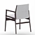 Ipanema Chair: Sleek and Comfortable 3D model small image 2