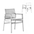 Ipanema Chair: Sleek and Comfortable 3D model small image 3