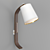 Repcy White Wall Lamp 3D model small image 1