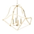 Elegant Silver Pendant Lighting 3D model small image 1