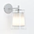 AM PM Duo Clear Wall Light 3D model small image 3