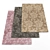 Mystique Collection: High-Quality Rugs 3D model small image 1