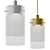 Meyer Pendant: Sleek Modern Lighting 3D model small image 1