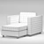 Finnala Corona 5.2 Sofa 3D model small image 4