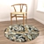 Title: Round Rugs Set 182 3D model small image 4