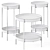 Elegant Jax Side Table: John Lewis & Partners 3D model small image 2