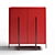 Sleek and Stylish Caillou Highboard 3D model small image 4