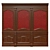 Wooden Panel Wallpaper Set 3D model small image 2