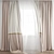 Elegant Wind Blowing Curtain 3D model small image 2