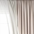 Elegant Wind Blowing Curtain 3D model small image 5