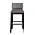 Modern Aspen Barstool: Stylish and Comfortable 3D model small image 2