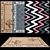 Beige Olefin Area Rug 2900mm x 2200mm 3D model small image 2