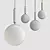 Sleek Pendant Lighting Collection 3D model small image 2