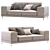 Ditre Shade 2013: Elegant Italian Sofa 3D model small image 3