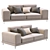 Ditre Shade 2013: Elegant Italian Sofa 3D model small image 4