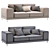 Ditre Shade 2013: Elegant Italian Sofa 3D model small image 5