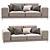 Ditre Shade 2013: Elegant Italian Sofa 3D model small image 6