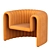 Remnant: Sancal Modern Armchair 3D model small image 1