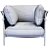 Cozy and Chic Can Armchair 3D model small image 5