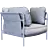 Cozy and Chic Can Armchair 3D model small image 6