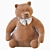 Cuddly Bear Plush Toy 3D model small image 25