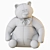 Cuddly Bear Plush Toy 3D model small image 30