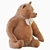 Cuddly Bear Plush Toy 3D model small image 35