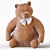 Cuddly Bear Plush Toy 3D model small image 44