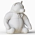 Cuddly Bear Plush Toy 3D model small image 54