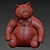 Cuddly Bear Plush Toy 3D model small image 64