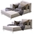 Modern Italian Design Ditre Shade Chaise 3D model small image 6