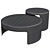 Modern Elegance: Piemonte Coffee Table 3D model small image 2