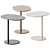 Modern Minimalist End Table 3D model small image 1