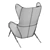 Amos Leather Accent Chair - Stylish and Elegant 3D model small image 4