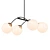 Satellite Chandeliers: Modern Mid-Century Lighting 3D model small image 1