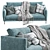 COCO Interface Sofa: Modern Design, Maximum Comfort 3D model small image 7